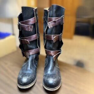 Fly London Stif Istanbul 3 Buckle Boot - sz 40 / 9